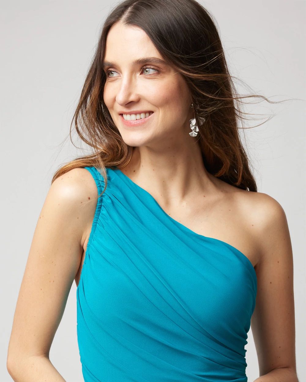 One-Shoulder Asymmetrical Dress