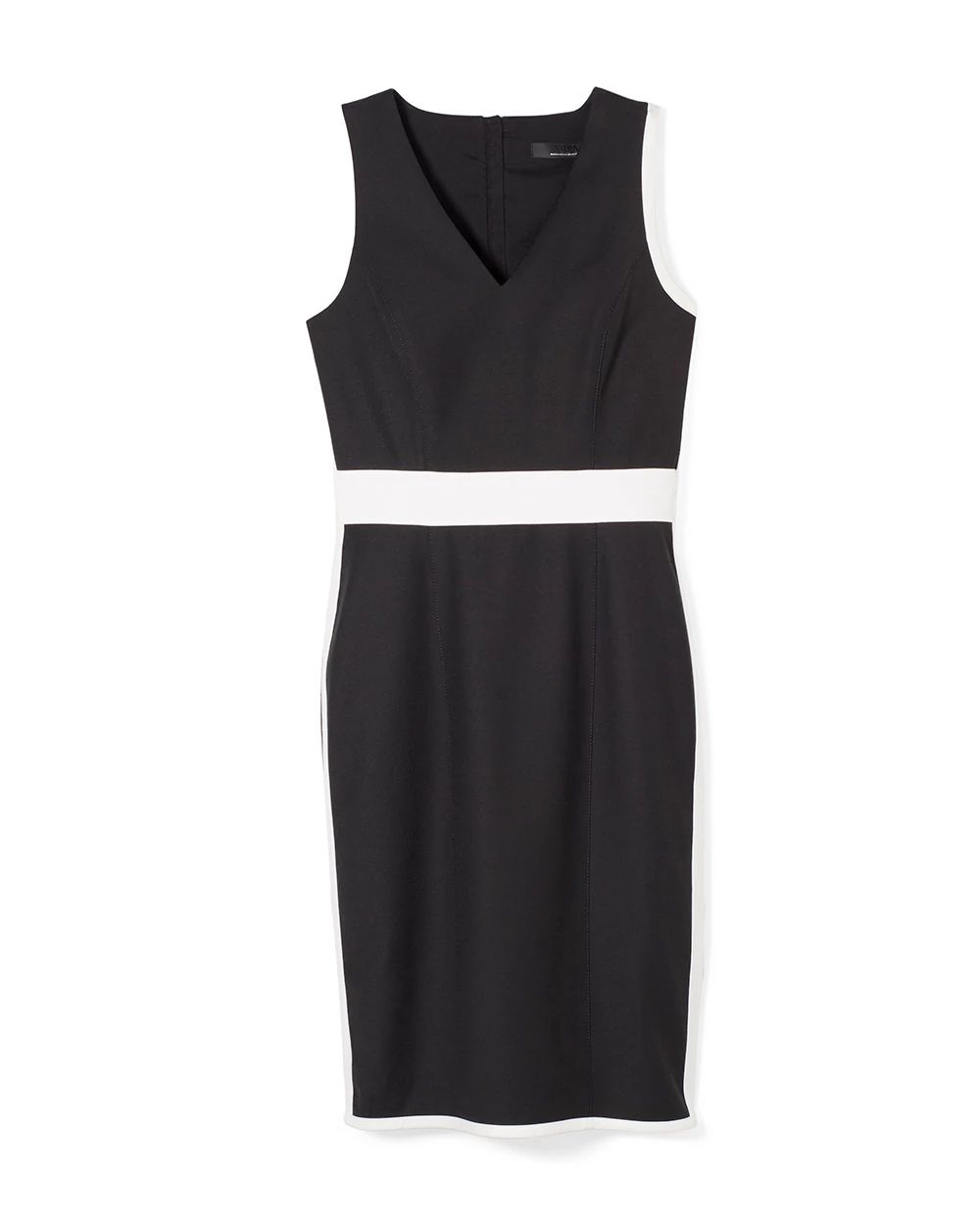 White house black market colorblock dress on sale