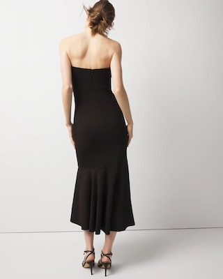 Strapless Midi Dress click to view larger image.