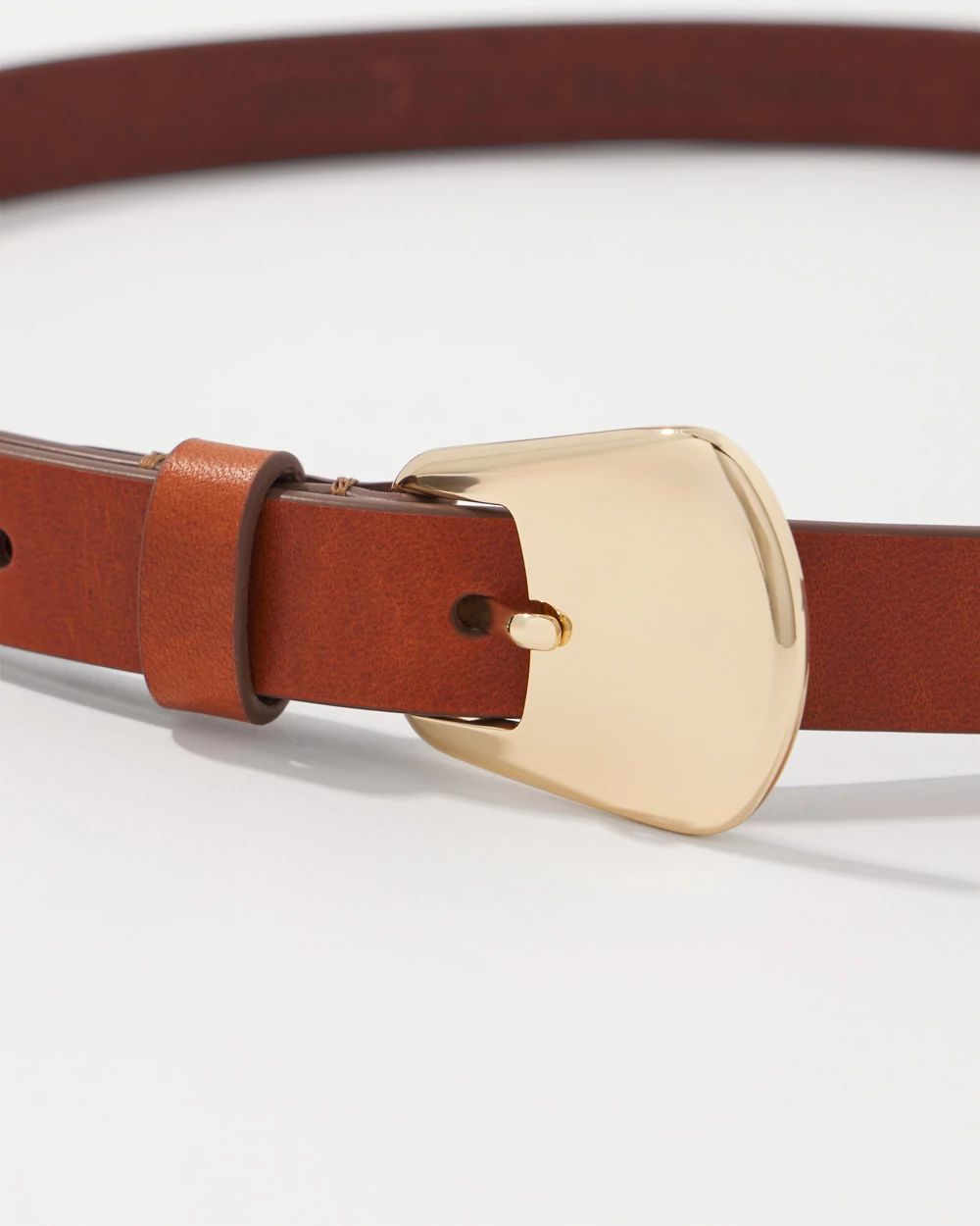 Gold Buckle Pant Belt
