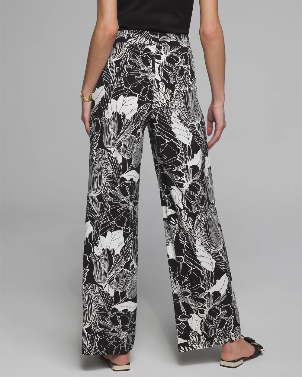 Outlet WHBM Wide-Leg Pants