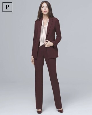 Petite Luxe Suiting Bootcut Pants