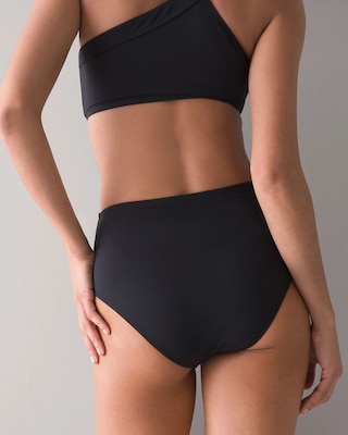 High-Waist Wrap Bikini Bottom