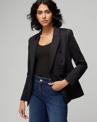 WHBM® Petite Embellished Studio Blazer