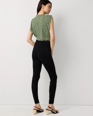 Side-Pleat Ponte Legging click to view larger image.