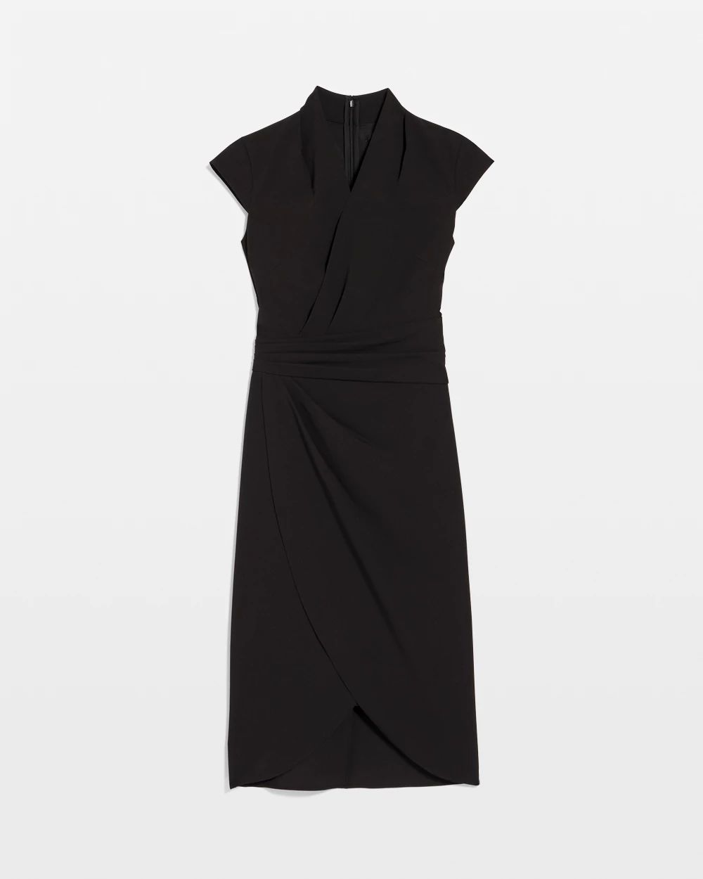 Front Twist Sheath Dress
