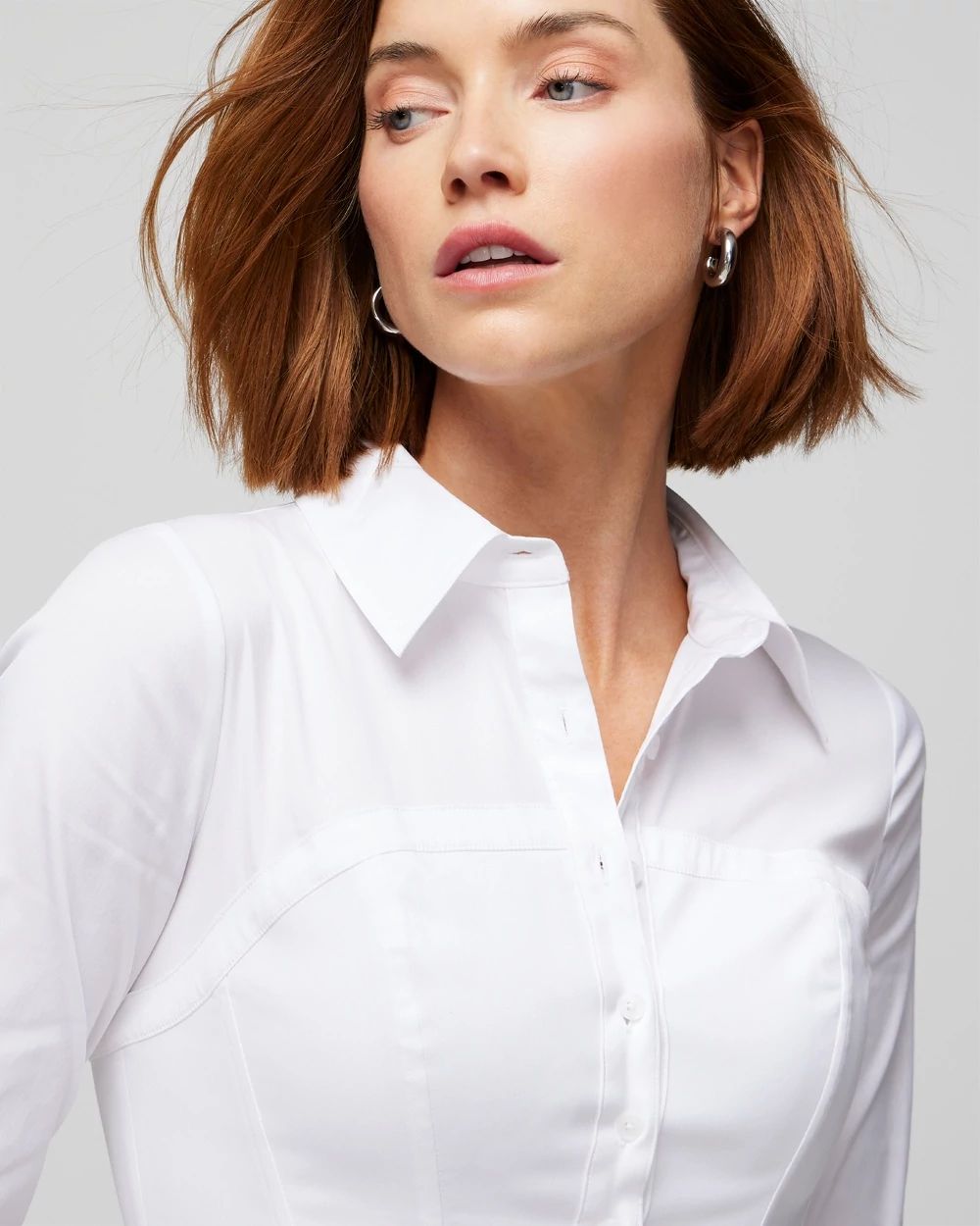Corset Poplin Shirt
