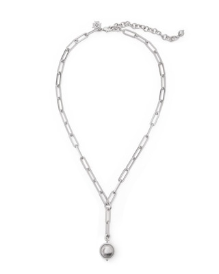 Silver Sphere Necklace