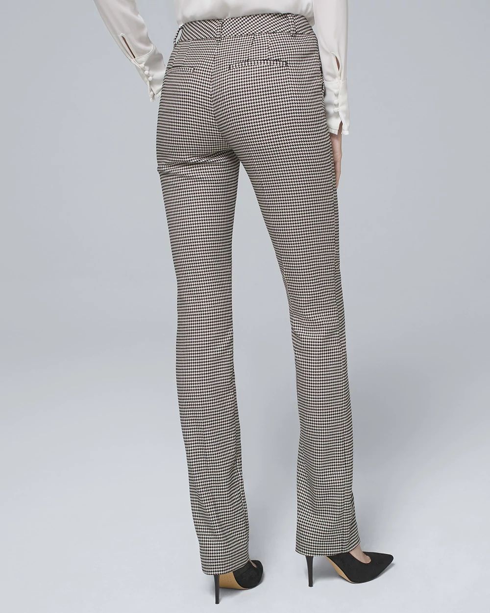Houndstooth Suiting Slim Pants click to view larger image.