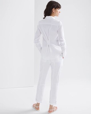 Cuffed Poplin Shirt
