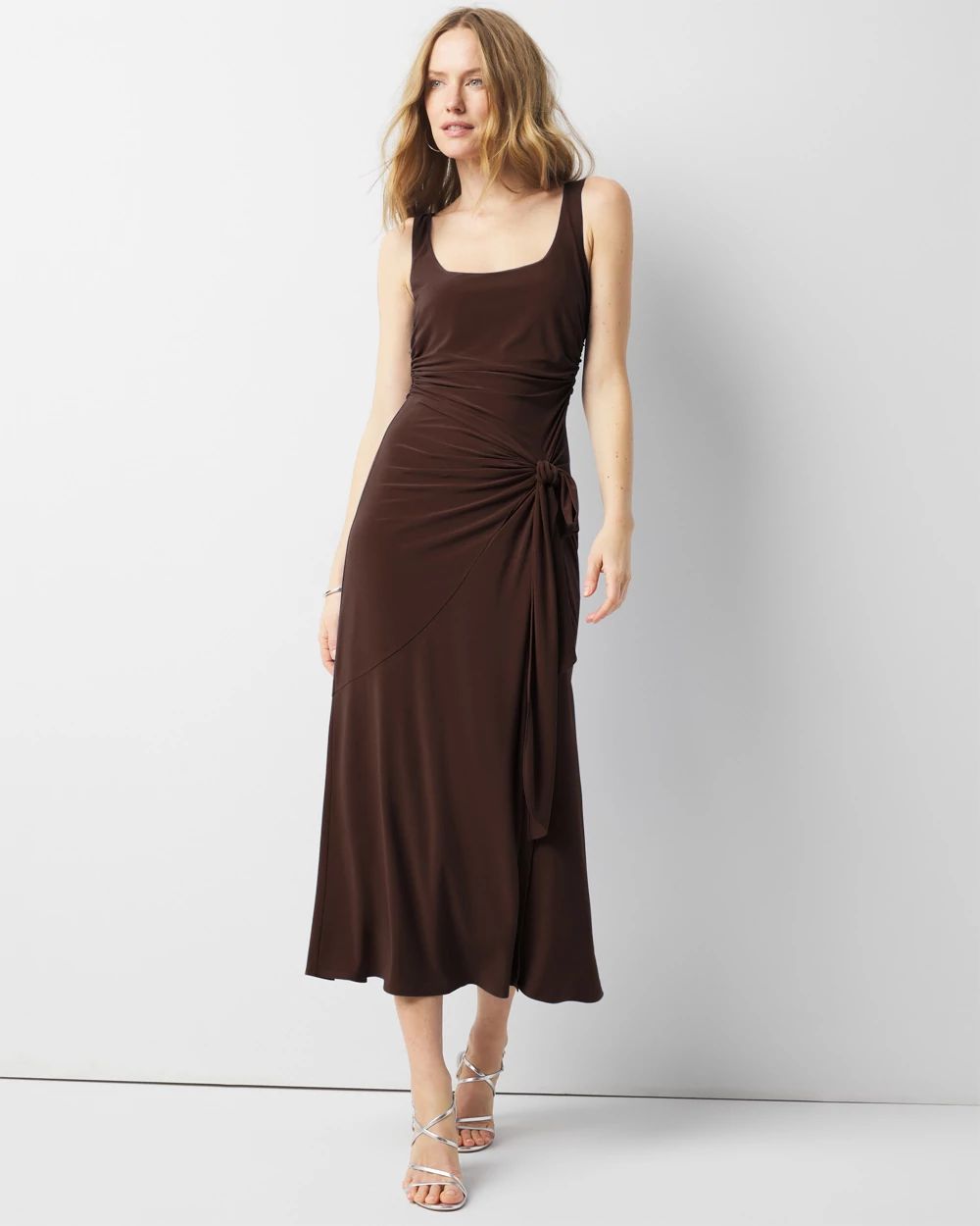 Sarong Midi Dress click to view larger image.