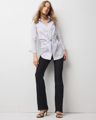 Petite Tie-Front Tunic click to view larger image.