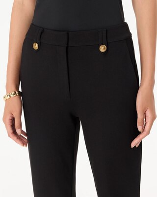 Button Detail High-Rise Piper Flare Pant click to view larger image.