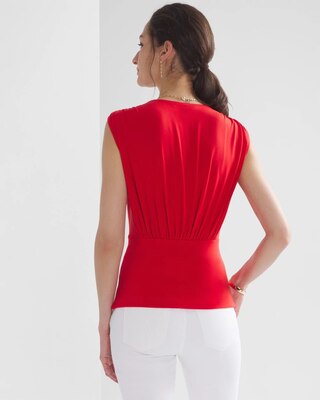 Shirred Empire Top