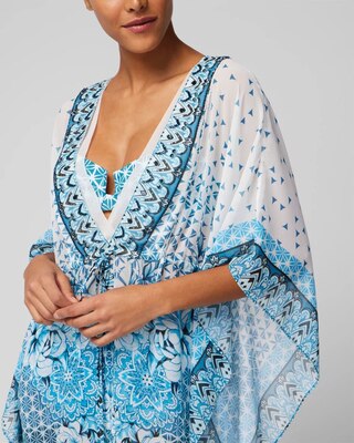 Embellished V-Neck Caftan