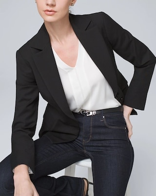 Pleat-Front Shell