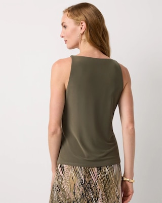 Petite Drape Neck Tank click to view larger image.