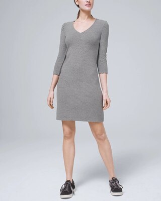 Super-Cozy Puff Sleeve Dress