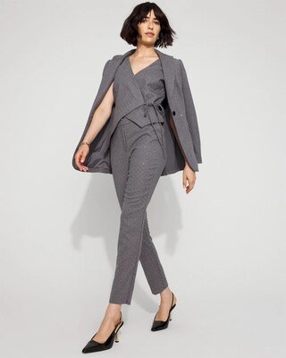 Embellished Surplice Tie Vest