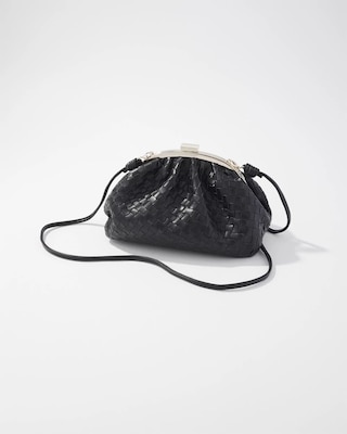 Woven Crossbody Bag click to view larger image.