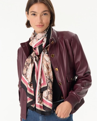 Paisley Print Scarf click to view larger image.