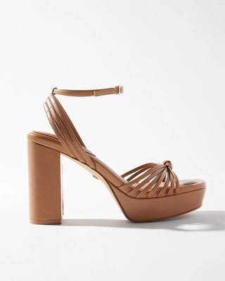 Knotted Platform Sandal