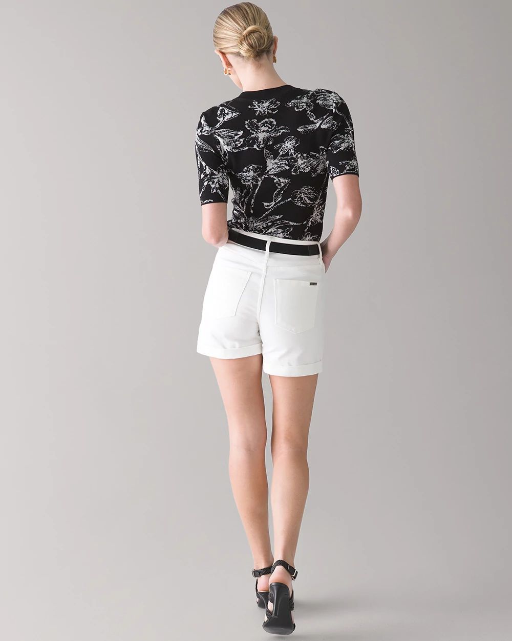 Curvy-Fit High-Rise 5-Inch Shorts