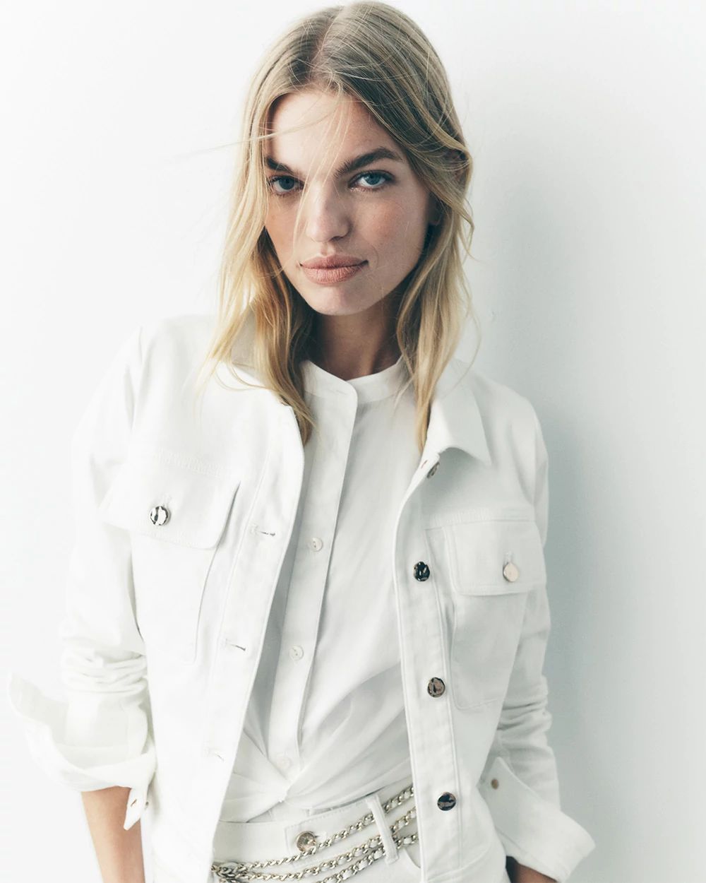 Cropped Denim Jacket