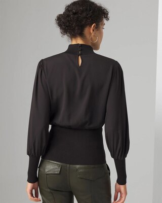 Smocked Waist Blouse
