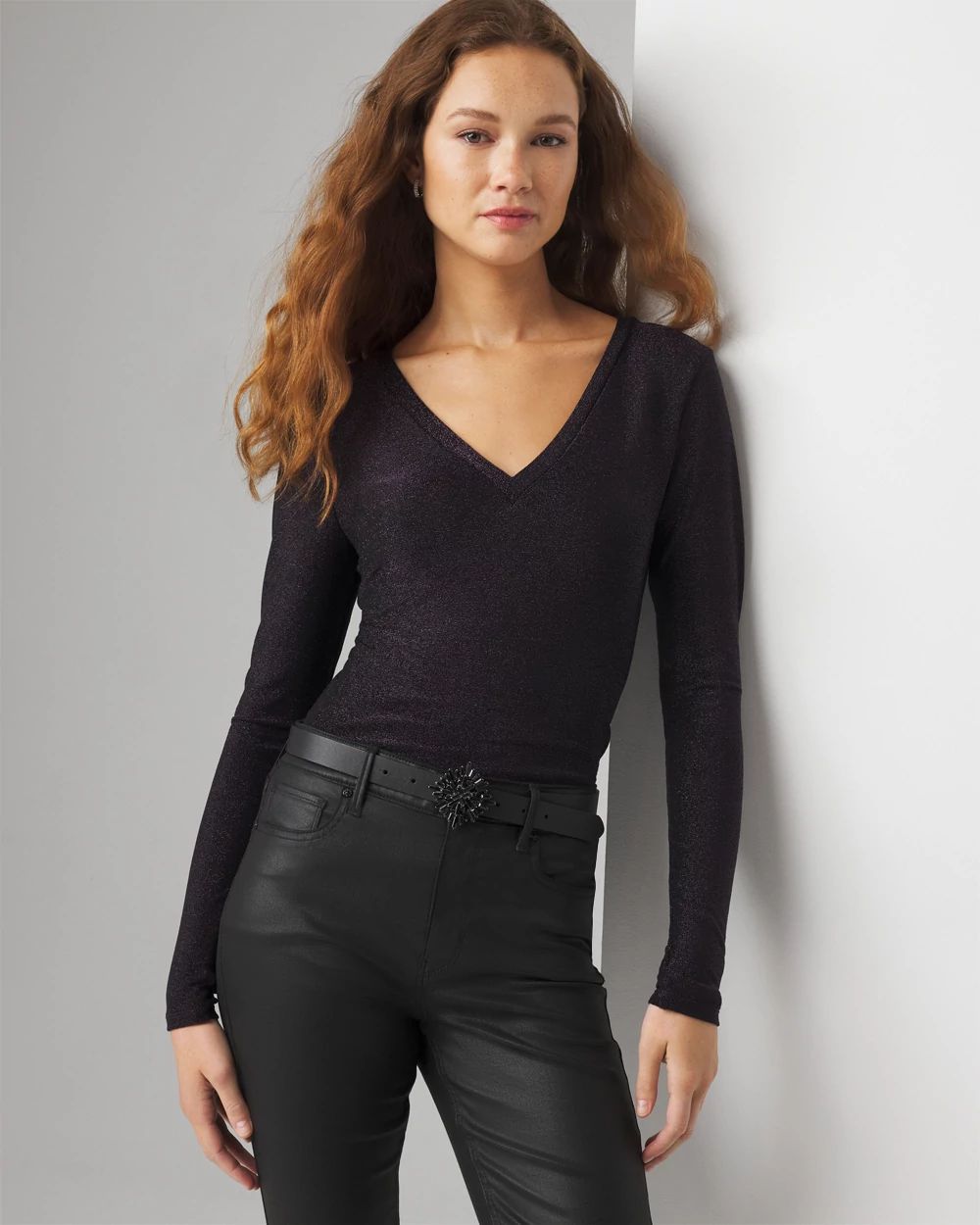 Sparkle Knit Top