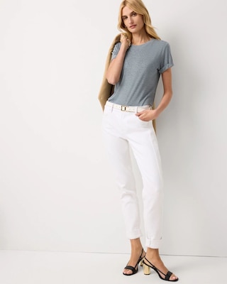 Easy Crewneck Tee click to view larger image.