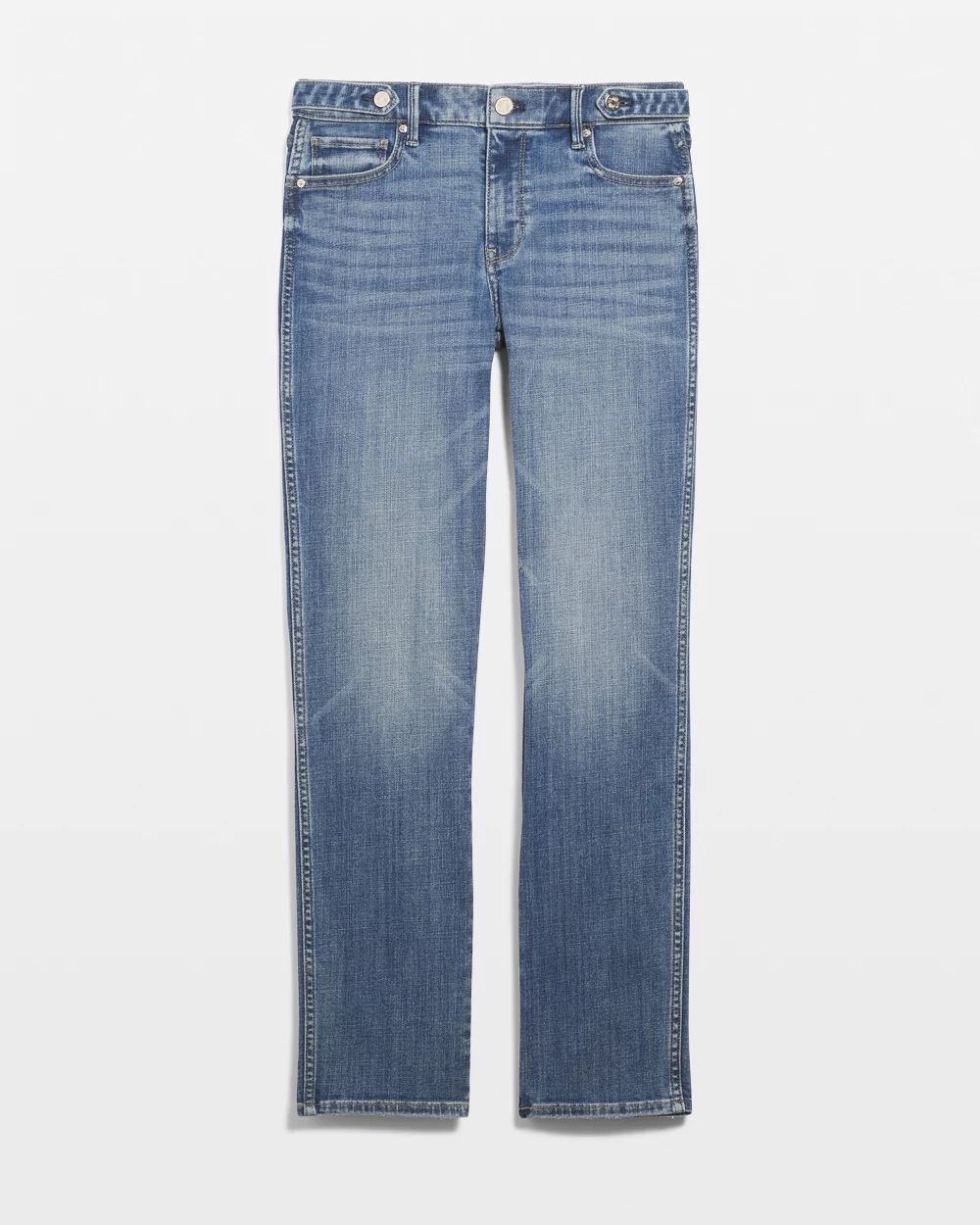 Everyday Stretch Tab Straight Jeans