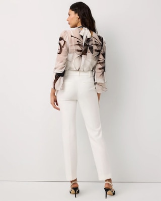 Double Weave Zoey Straight Pant click to view larger image.