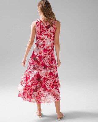 Mesh Wrap Skirt