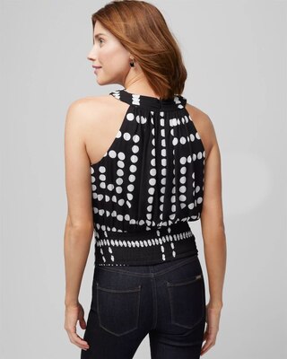 Cross Neck Halter Top