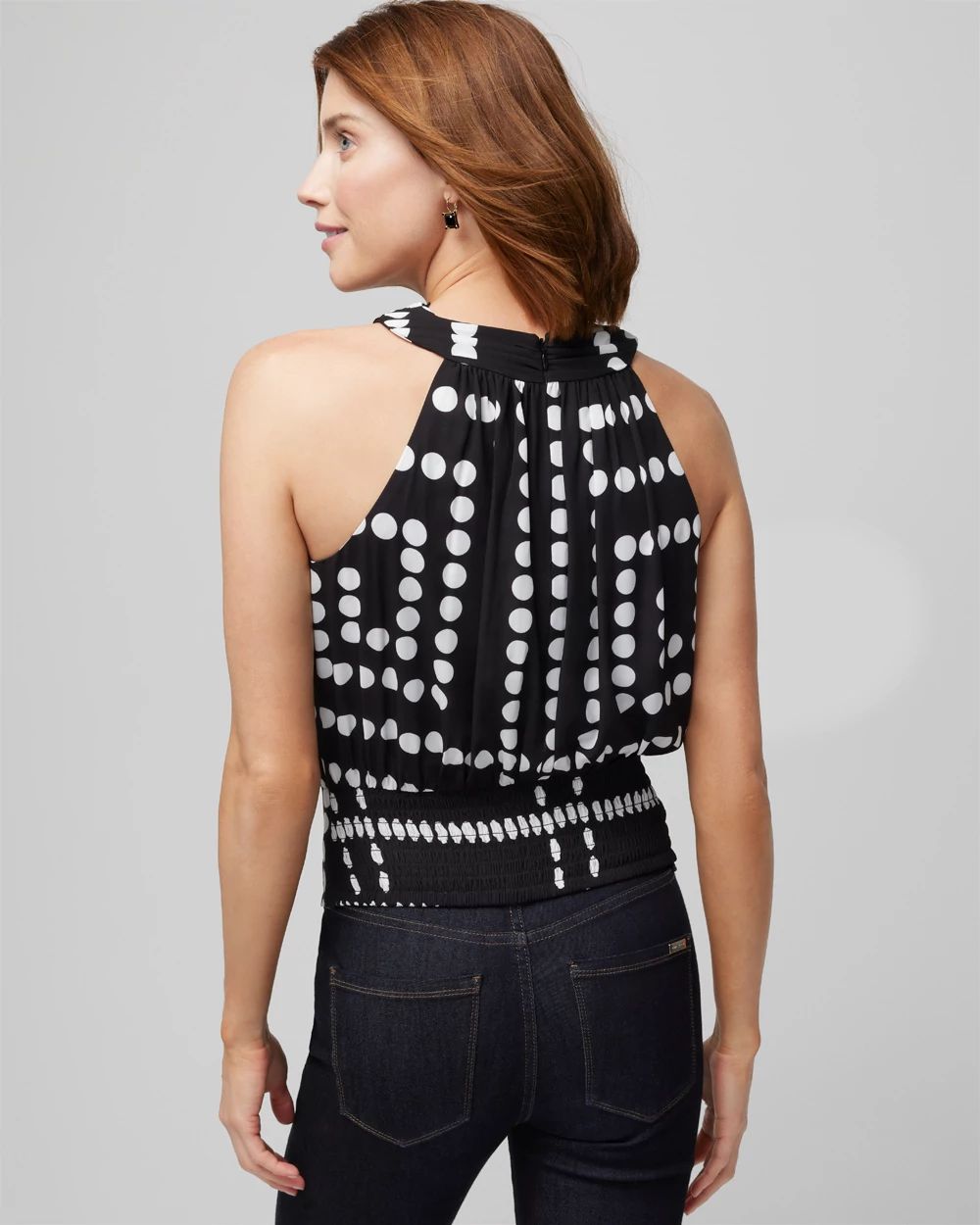 Cross Neck Halter Top