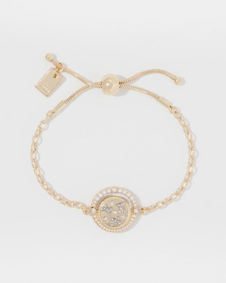 Reversible Coin Chain Bracelet click to view larger image.