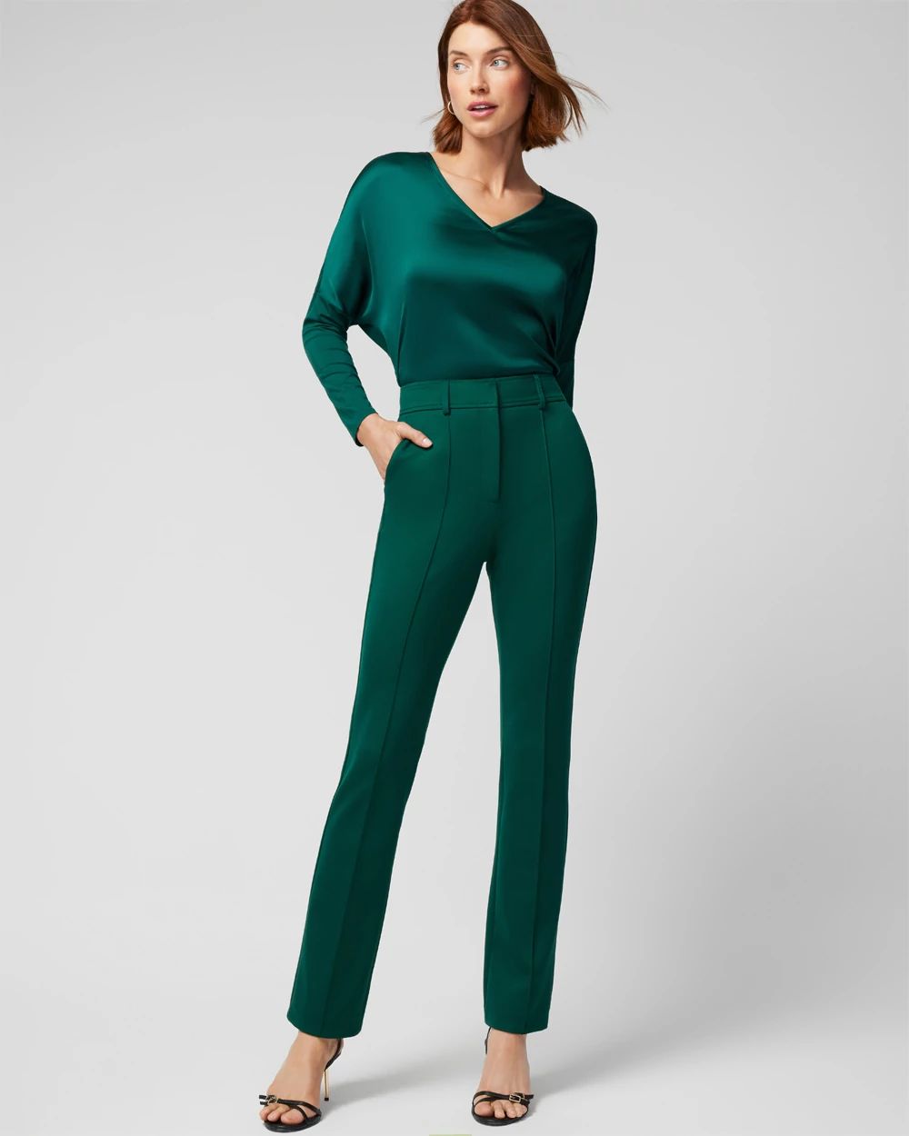 Extra High-Rise Luxe Stretch Bootcut Pants