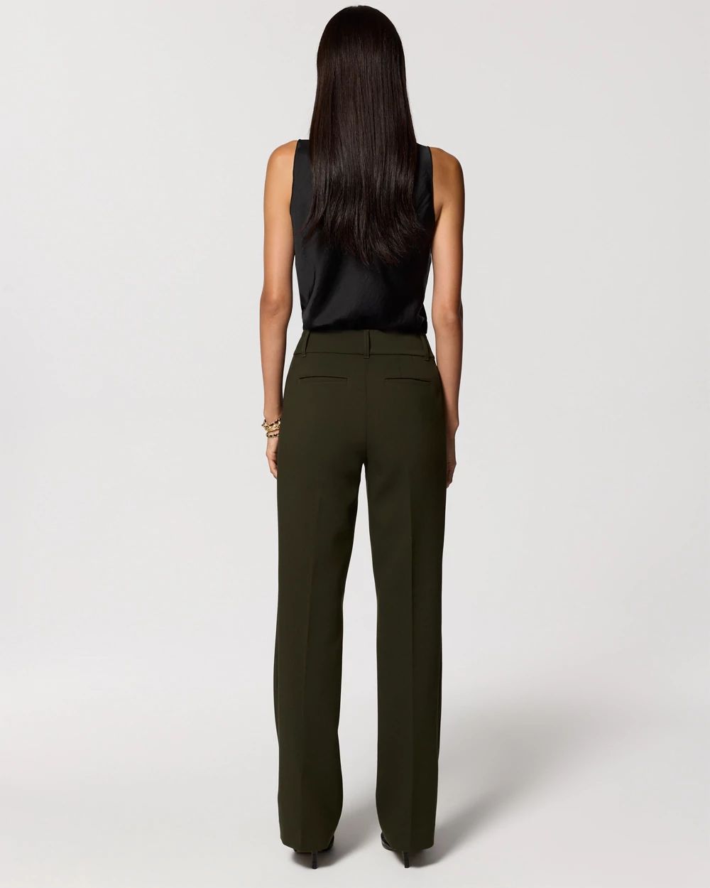 Luxe Stretch High Rise Riley Trouser click to view larger image.