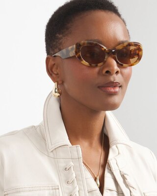 Cat Eye Tortoise Sunglasses