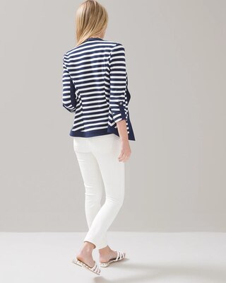 Drape Front Cardigan Jacket