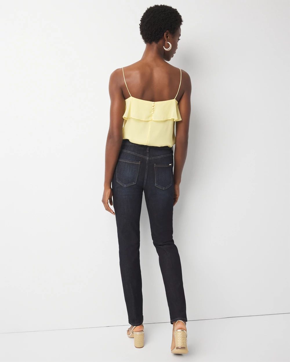 High-Rise Slim Jeans