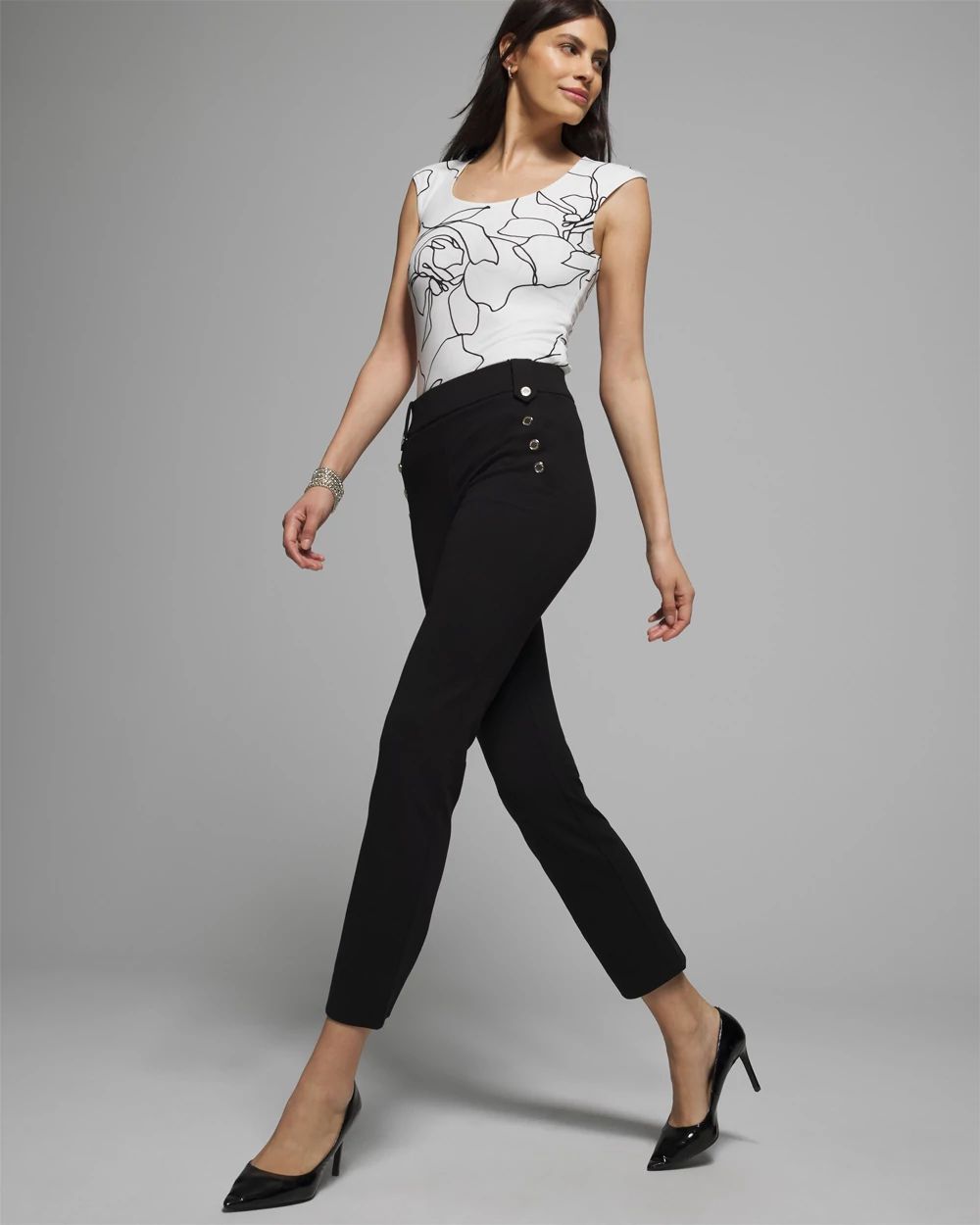 Outlet WHBM Straight Leg Pant