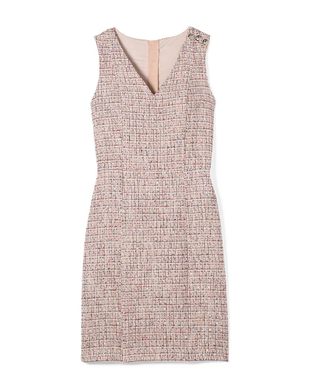 Tweed Sheath Dress