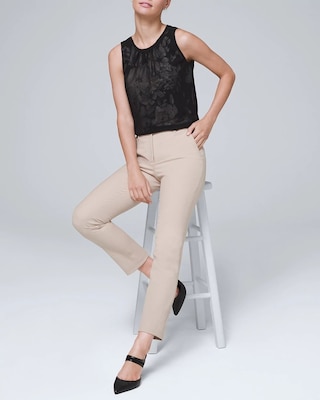 Comfort Stretch Slim Ankle Pants