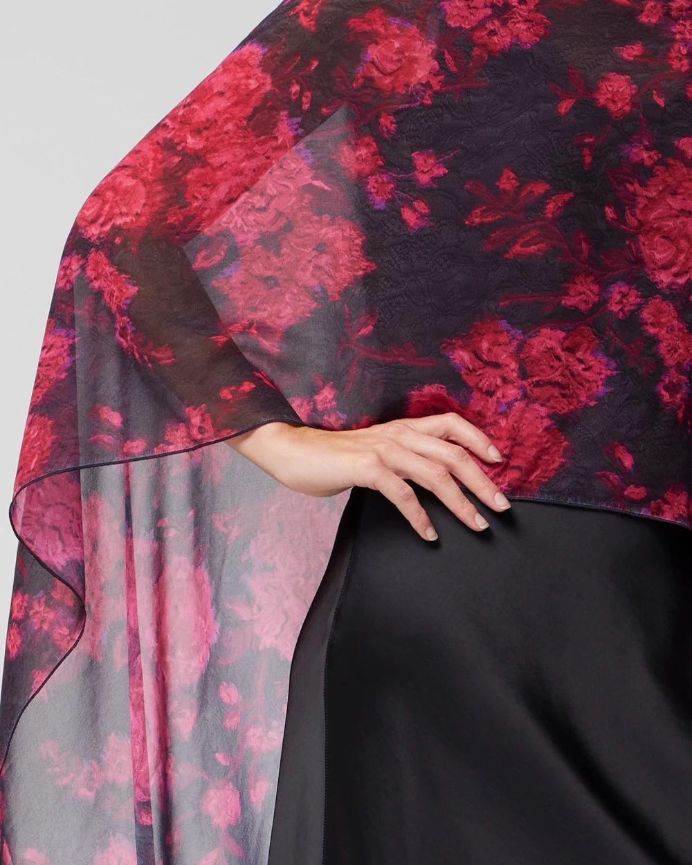 Chiffon Shawl Coverup