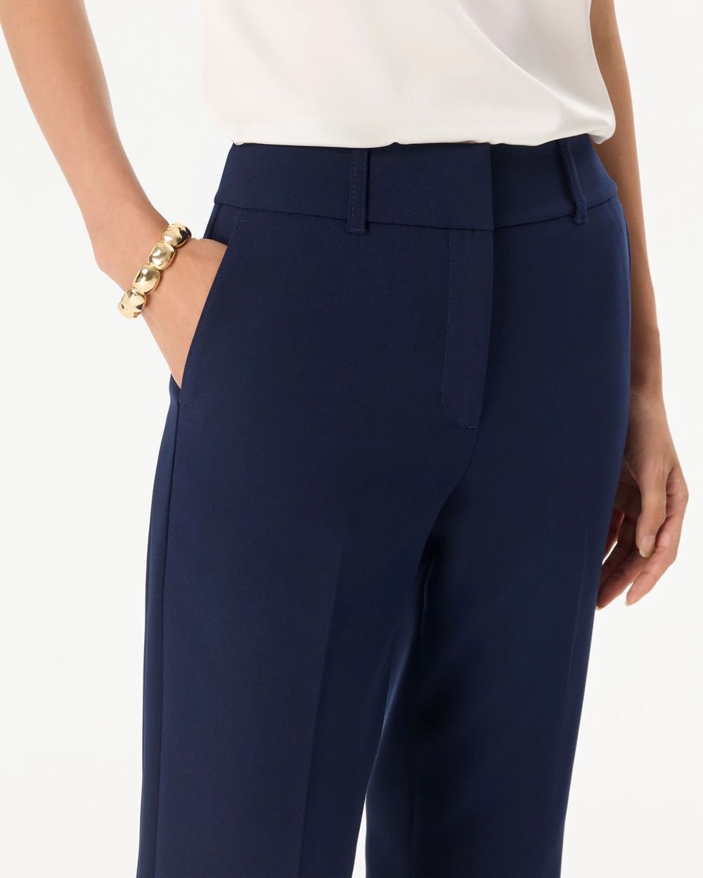 Luxe Stretch High Rise Riley Trouser click to view larger image.