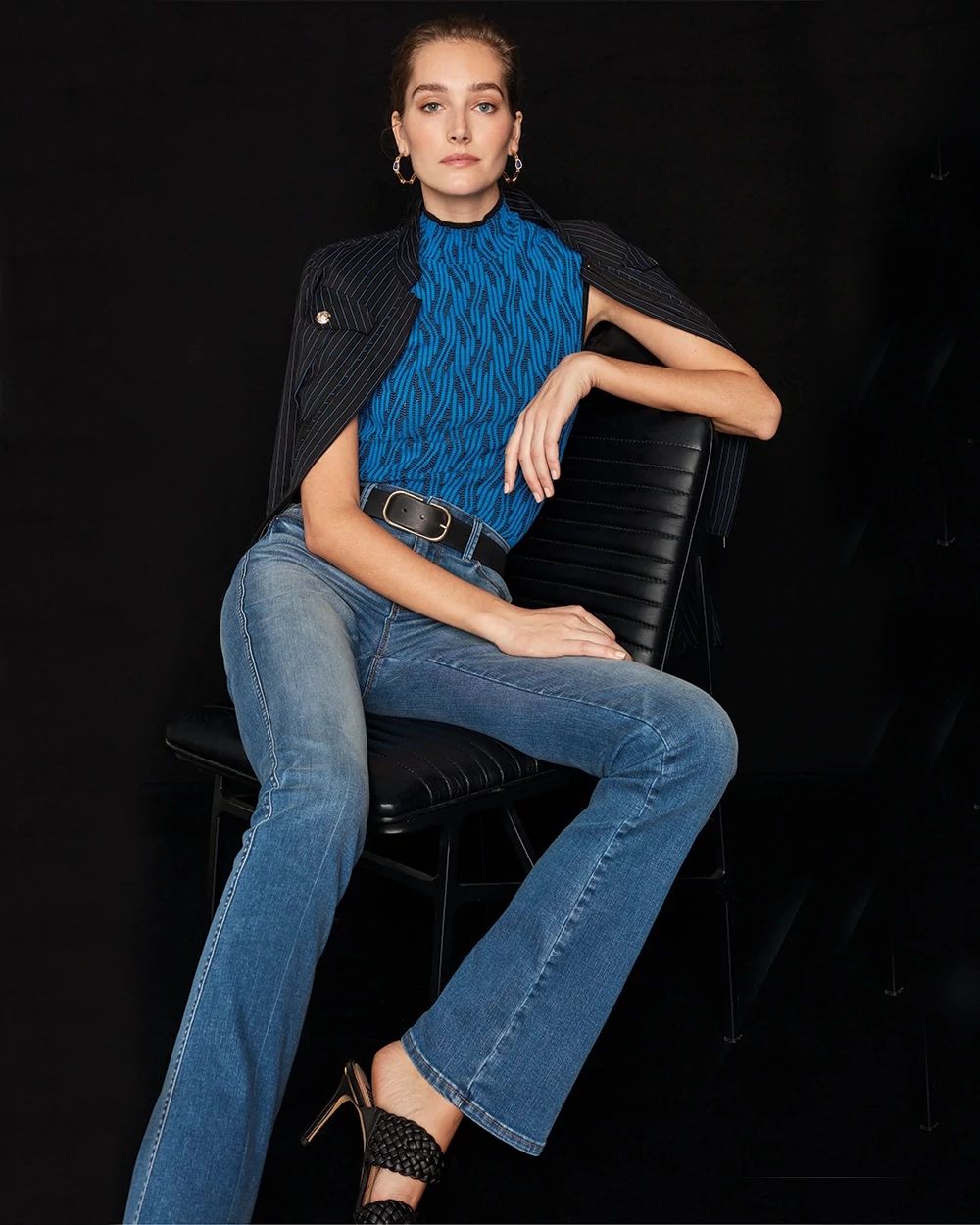 Mockneck Pullover Sweater