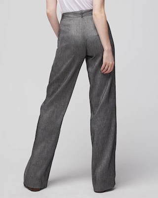 Luna Linen-Blend Wide-Leg Trouser