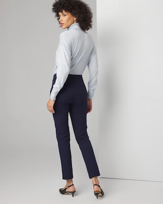 Petite Mid-Rise Stovepipe Pants click to view larger image.